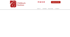 Desktop Screenshot of childinst.org